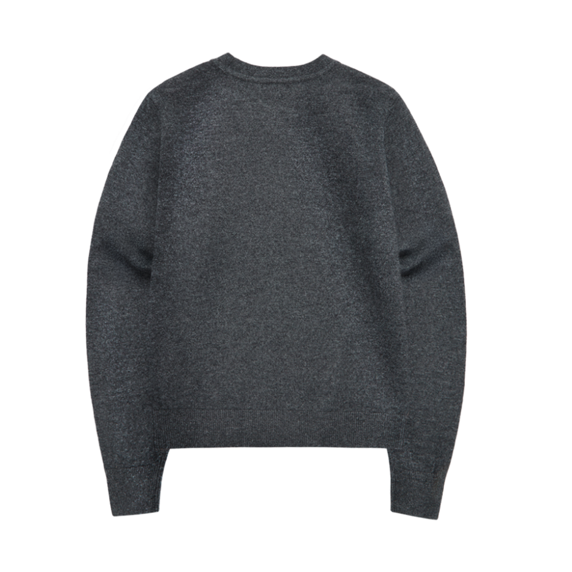 (W) 노스페이스 리 울 스웨터 다크 그레이((W) The North Face Re:Wool Sweater Dark Gray) - 2