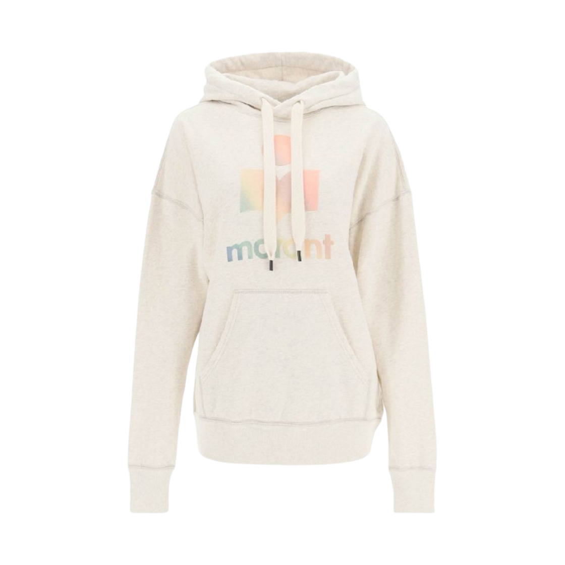 SW0362-22A043E-23EC (W) Isabel Marant Mansel Oversized Hoodie Sweatshirt Ecru - 22FW