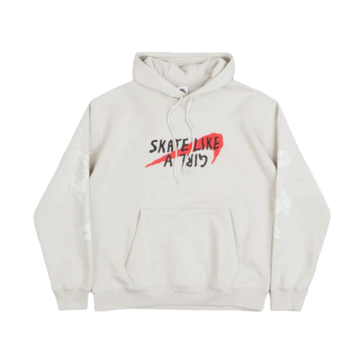 Nike x Skate Like a Girl SB Skate Fleece Hoodie Light Bone - Asia