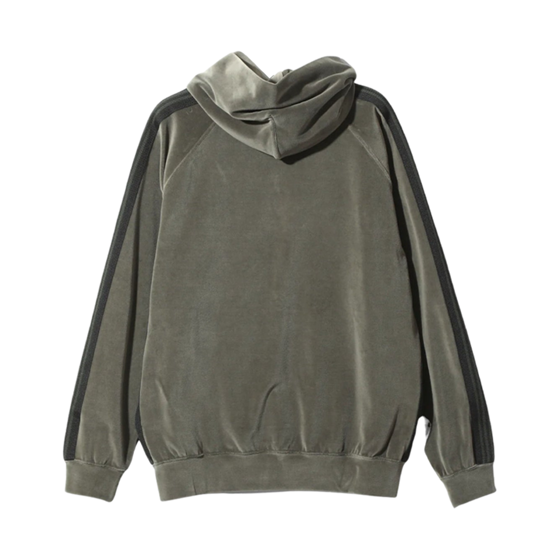 니들스 트랙 후드 C/PE 벨루어 올리브(Needles Track Hoodie C/PE Velour Olive) - 2