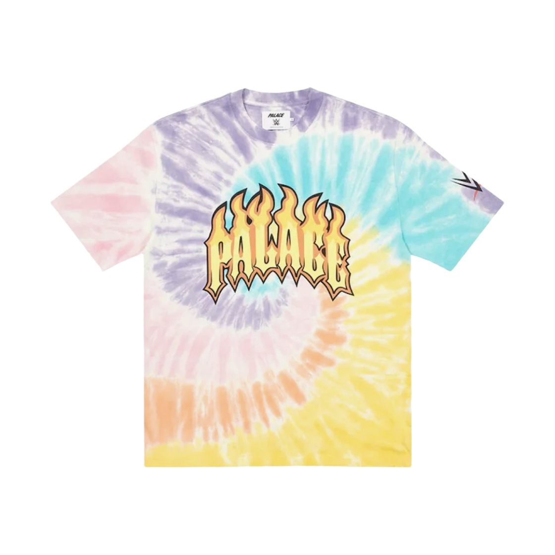 팔라스 x WWE 듀드 티셔츠 타이다이 - 23SS(Palace x WWE Dude T-Shirt Tie-Dye - 23SS) - 1