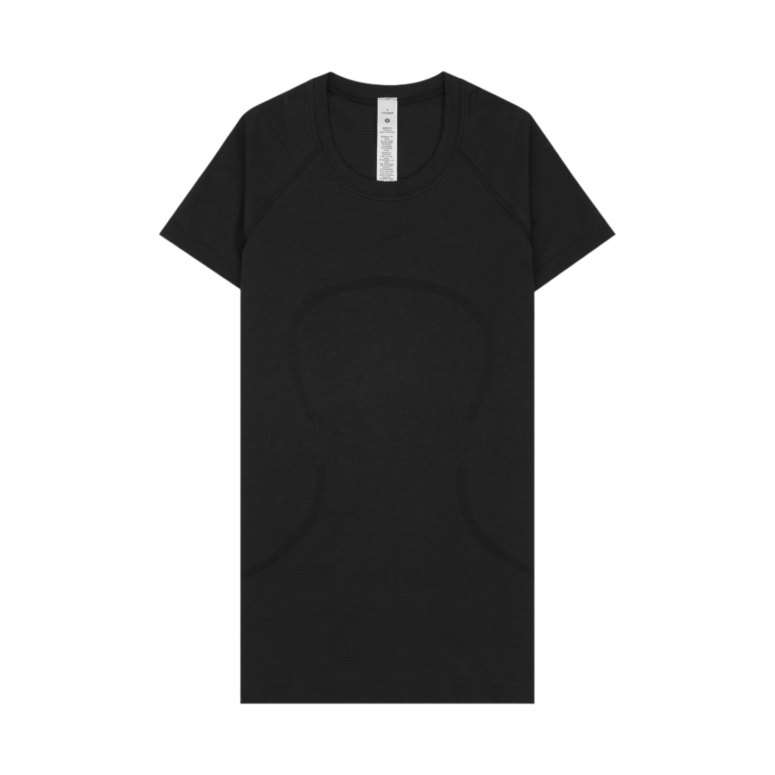 LW3DFMS-BLACK (W) Lululemon Swiftly Tech Short Sleeve Shirt 2.0 Black - Asia