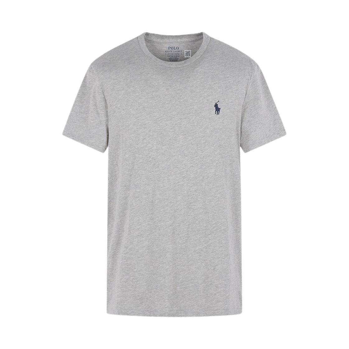 [30%적립] 폴로 랄프 로렌 커스텀 슬림 크루넥 티셔츠 그레이
