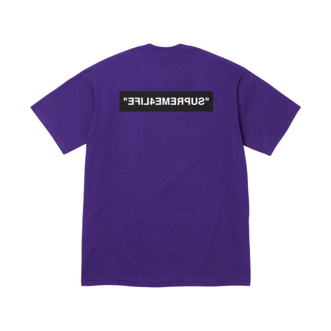 슈프림 4 라이프 티셔츠 퍼플 - 24FW(Supreme 4 Life T-Shirt Purple - 24FW) - 1