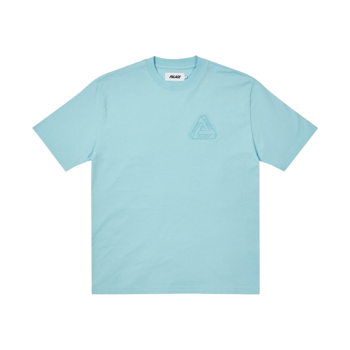 팔라스 트라이퍼그 엠보스 티셔츠 라이트 블루 - 22SS(Palace Tri-Ferg Embossed T-Shirt Light Blue - 22SS) - 2