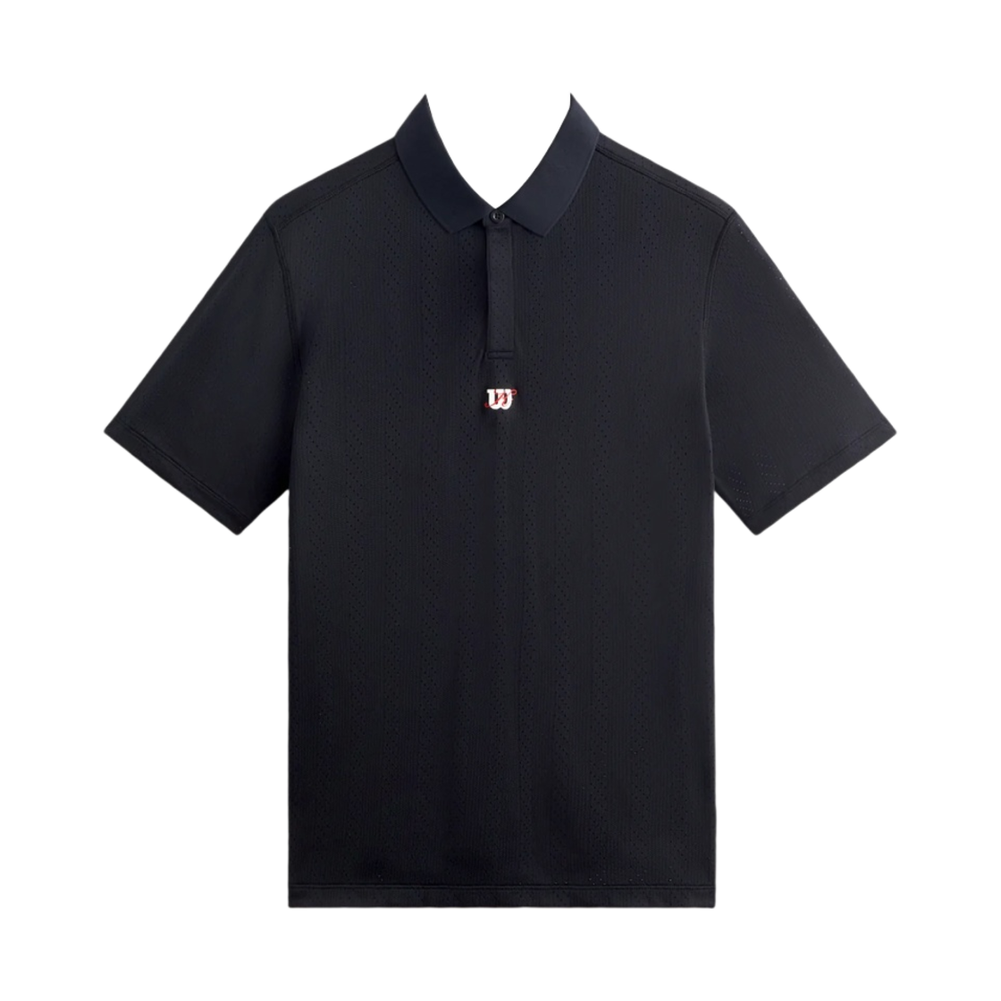 키스 x 윌슨 게임 포인트 심리스 폴로 블랙(Kith x Wilson Game Point Seamless Polo Black) - 1