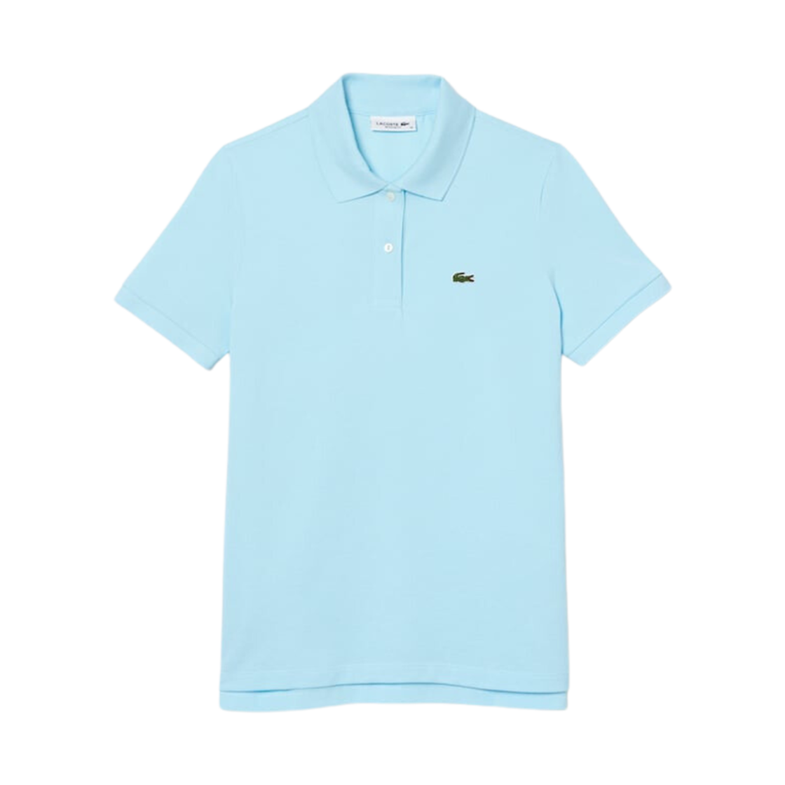 (W) 라코스테 베이직 클래식 핏 폴로 라이트 블루((W) Lacoste Basic Classic Fit Polo Light Blue) - 1