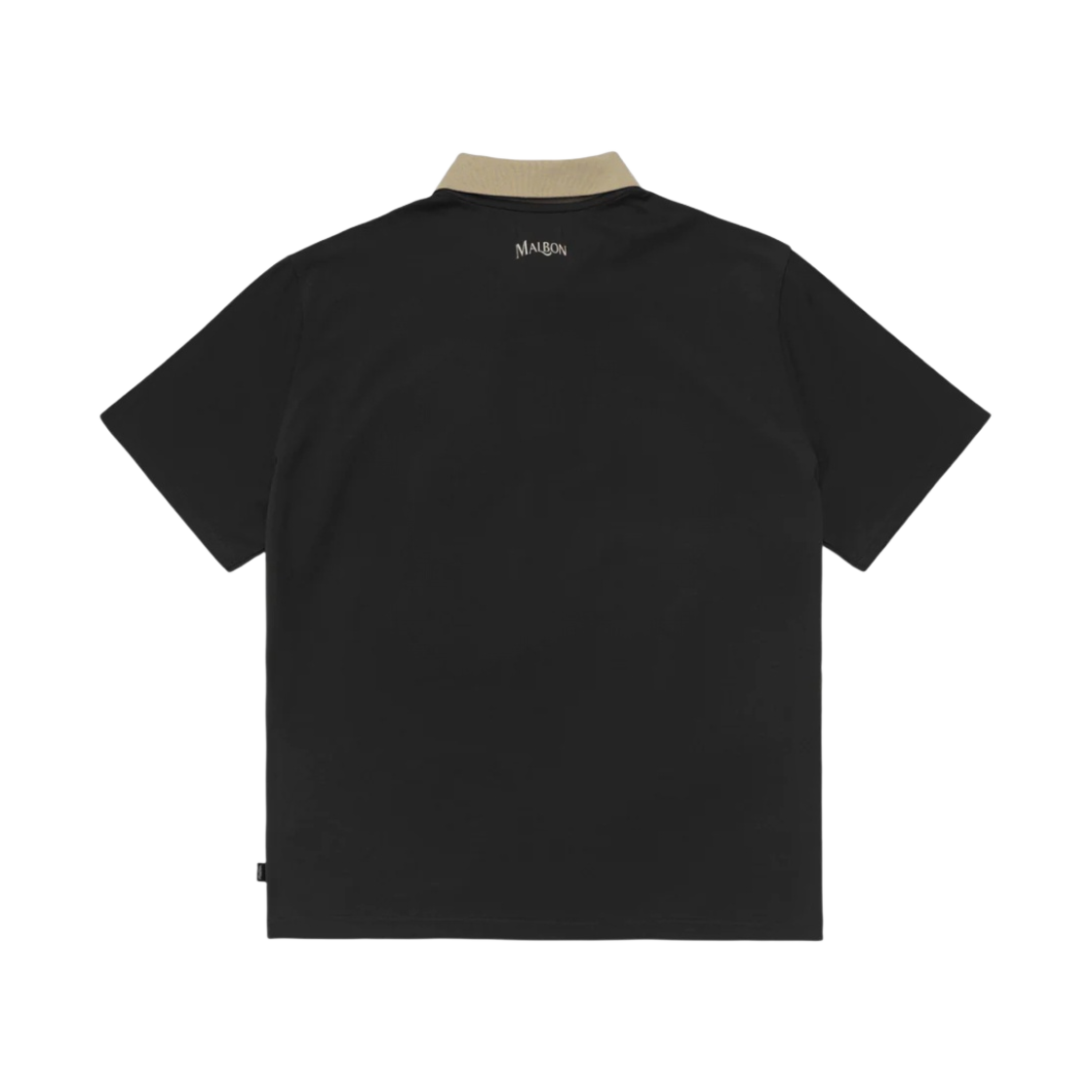 말본 골프 버킷 보이 피케 폴로 블랙(Malbon Golf Buckets Boy Pique Polo Black) - 2