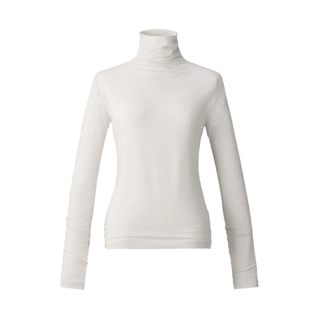 (W) 유니클로 C 히트텍 캐시미어 블렌드 터틀넥 롱슬리브 티셔츠 엑스트라 웜 내츄럴 - KR((W) Uniqlo C Heattech Cashmere Blend Turtle Neck Long Sleeve T-Shirt Extra Warm Natural - KR) - 1