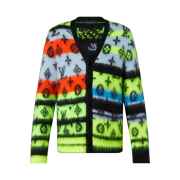 Louis Vuitton Monogram Mohair Cardigan Multicolor