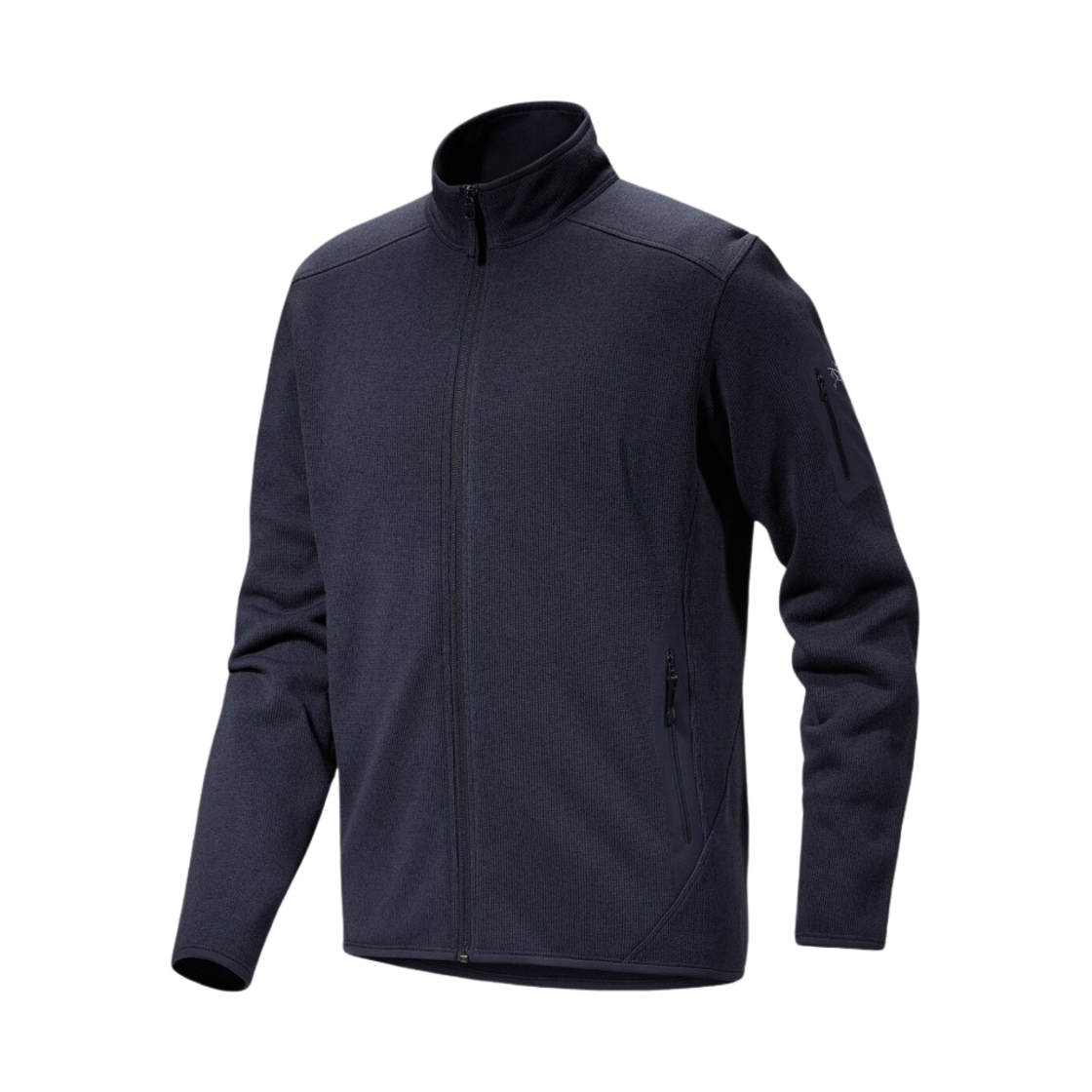 아크테릭스 코버트 미드웨이트 플리스 가디건 블랙 사파이어 헤더