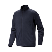 Arc'teryx Covert Midweight Fleece Cardigan Black Sapphire Heather