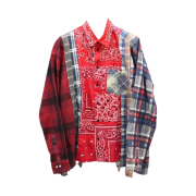 Needles x Miyagihidetaka 7 Cuts Wide Shirt Multi