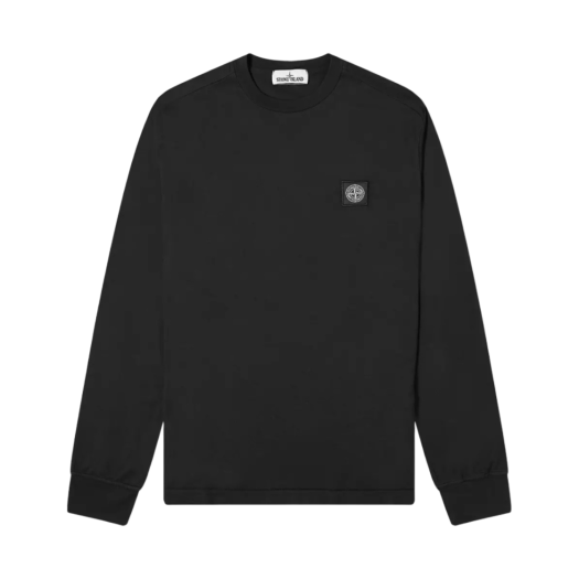Stone Island 22713 Long Sleeve T-Shirt Black - 20FW