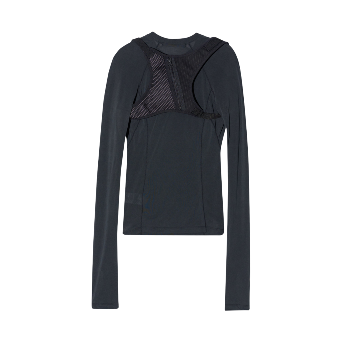 (W) 혜인 서 피티드 탑 w/ 백스트랩 블랙((W) Hyein Seo Fitted Top w/ Backstrap Black) - 2
