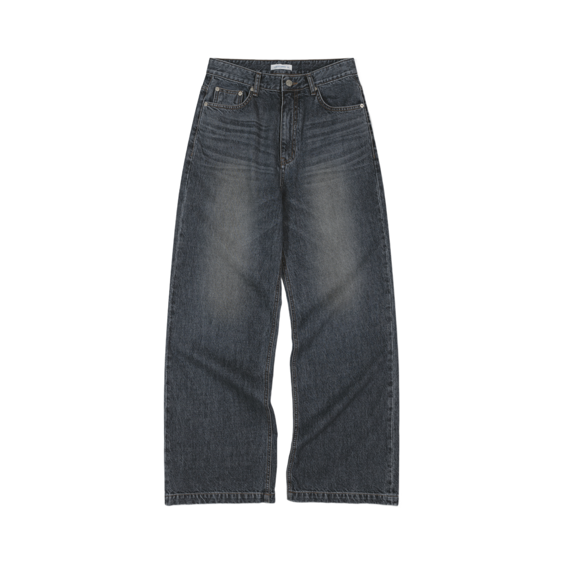 (W) 로우클래식 루즈핏 진 그레이 블루((W) Low Classic Loose-Fit Jeans Grey Blue)
