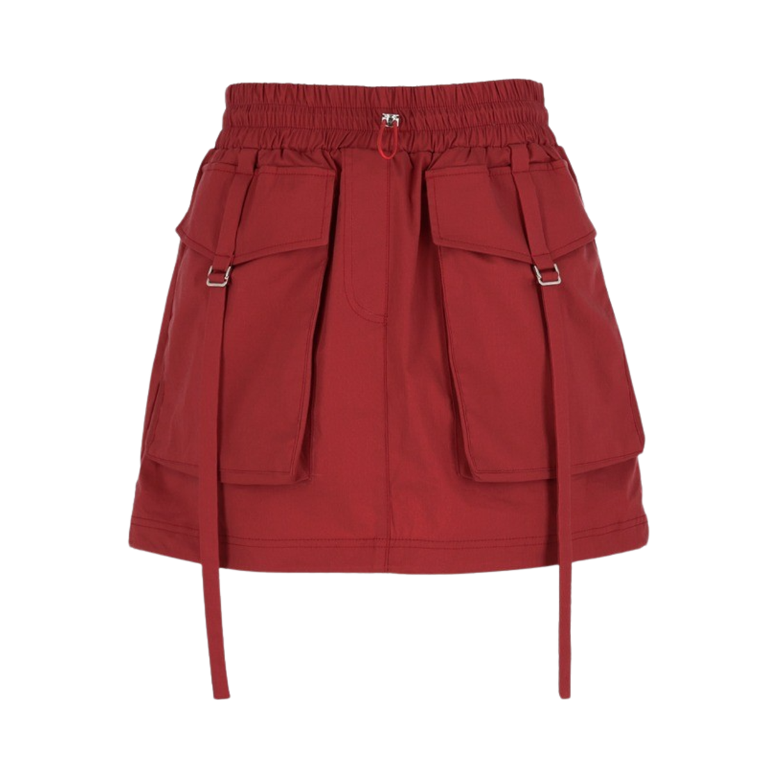 쿄 우먼 스왈로 카고 미니 스커트 레드