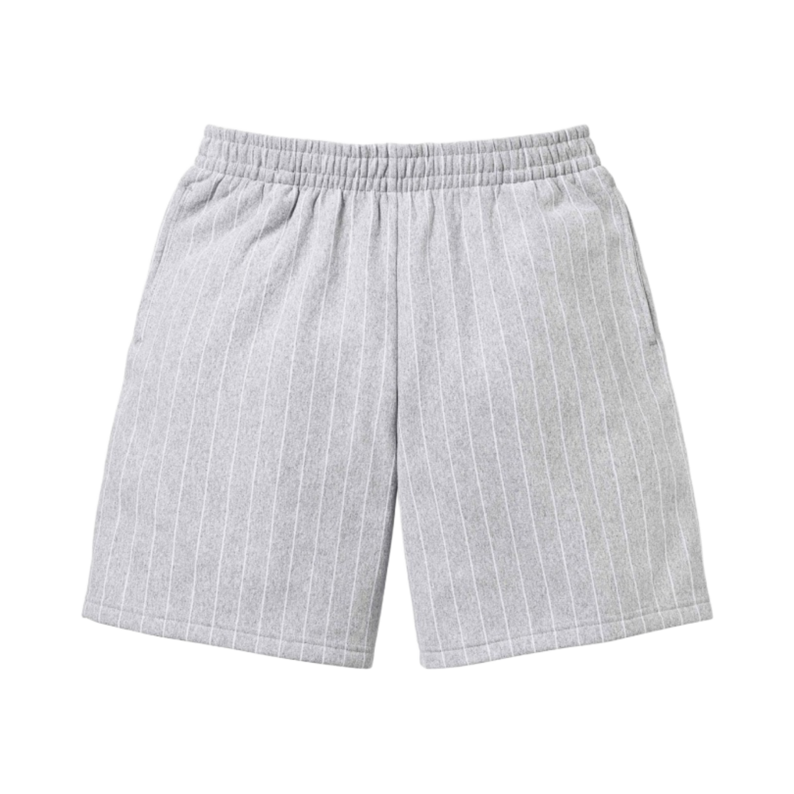 슈프림 핀스트라이프 스웨트쇼츠 헤더 그레이 - 24SS