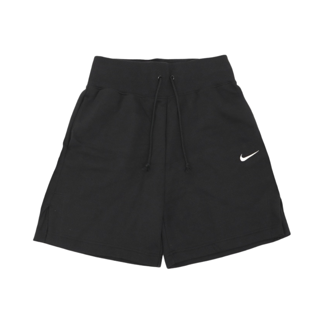 DQ5718-010 (W) Nike NSW Phoenix Fleece High Waisted Loose Fit Shorts Black - Asia