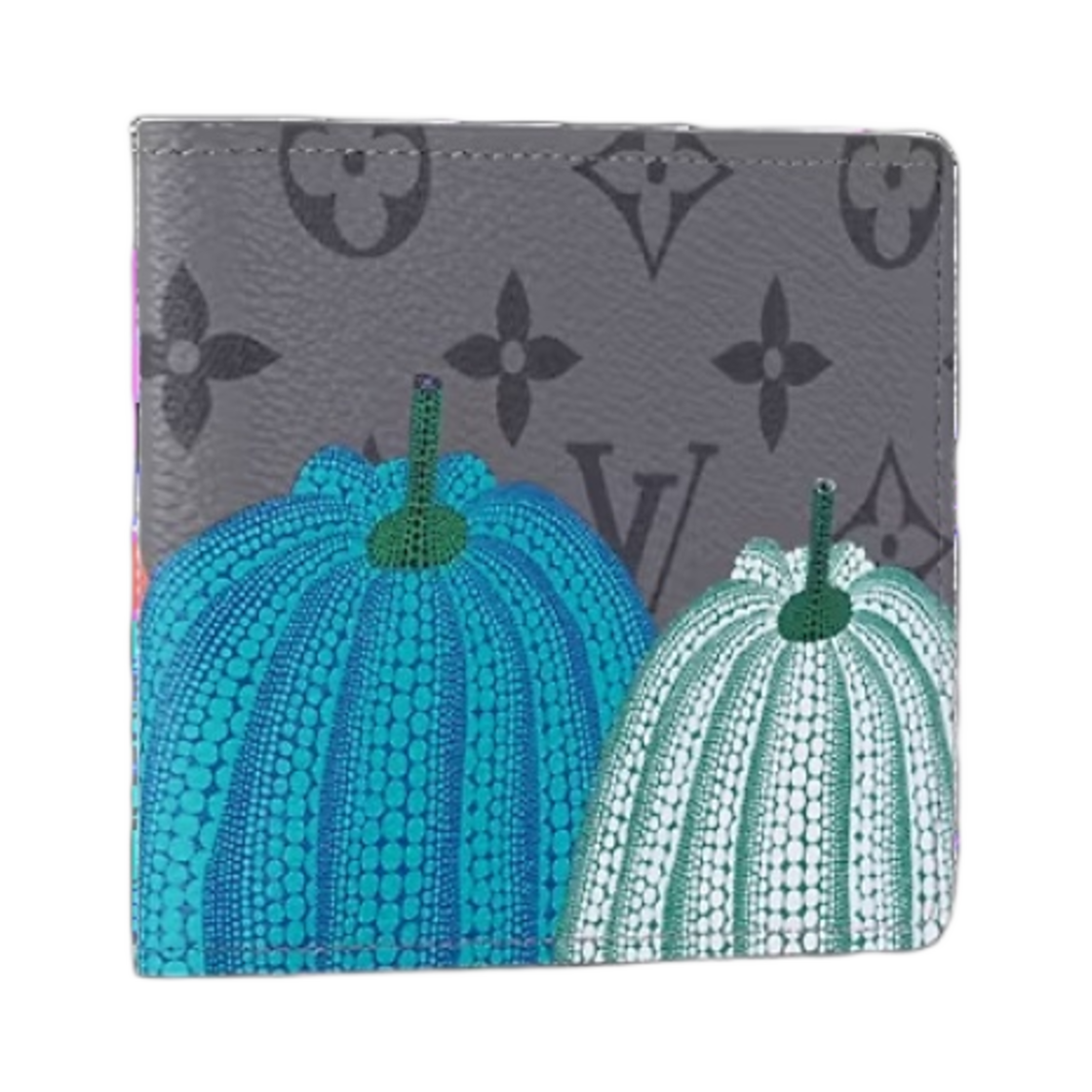 루이비통 x 야요이 쿠사마 슬렌더 월렛 펌킨 프린트 모노그램 이클립스(Louis Vuitton x YK Slender Wallet Pumkin Print Monogram Eclipse Reverse) - 2