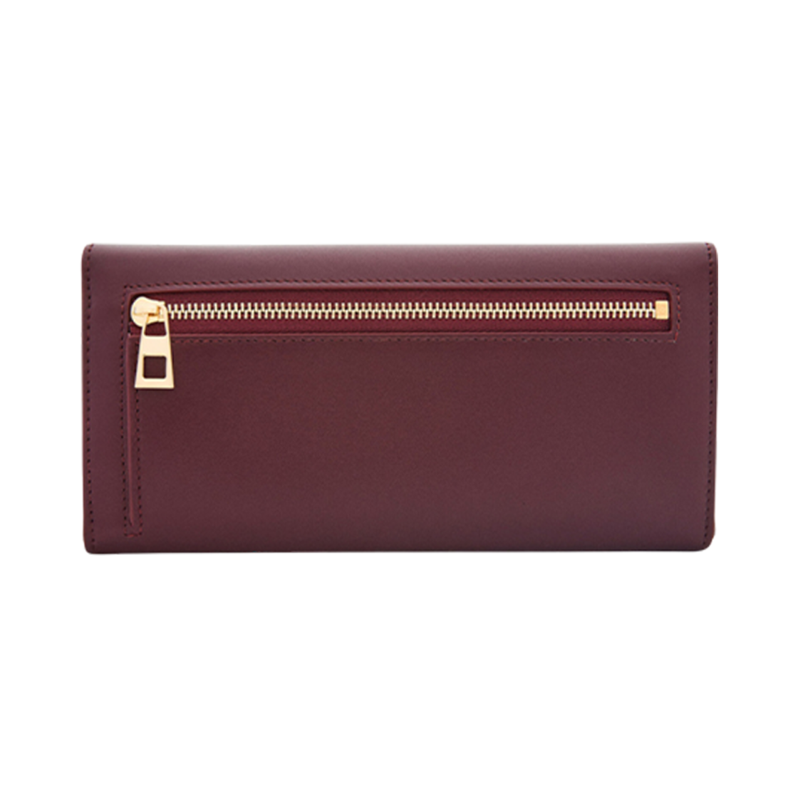로에베 페블 컨티넨탈 월렛 인 샤이니 나파 카프스킨 버건디(Loewe Pebble Continental Wallet in Shiny Nappa Calfskin Burgundy) - 3
