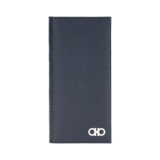 Ferragamo Gancini Organizer Wallet Deep Ocean Black