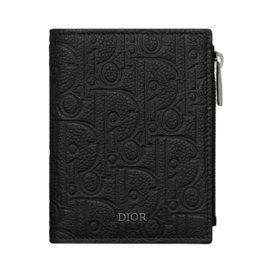 2ESBC319FLG-H00N Dior Vertical Compact Cardholder Dior Gravity Leather Black