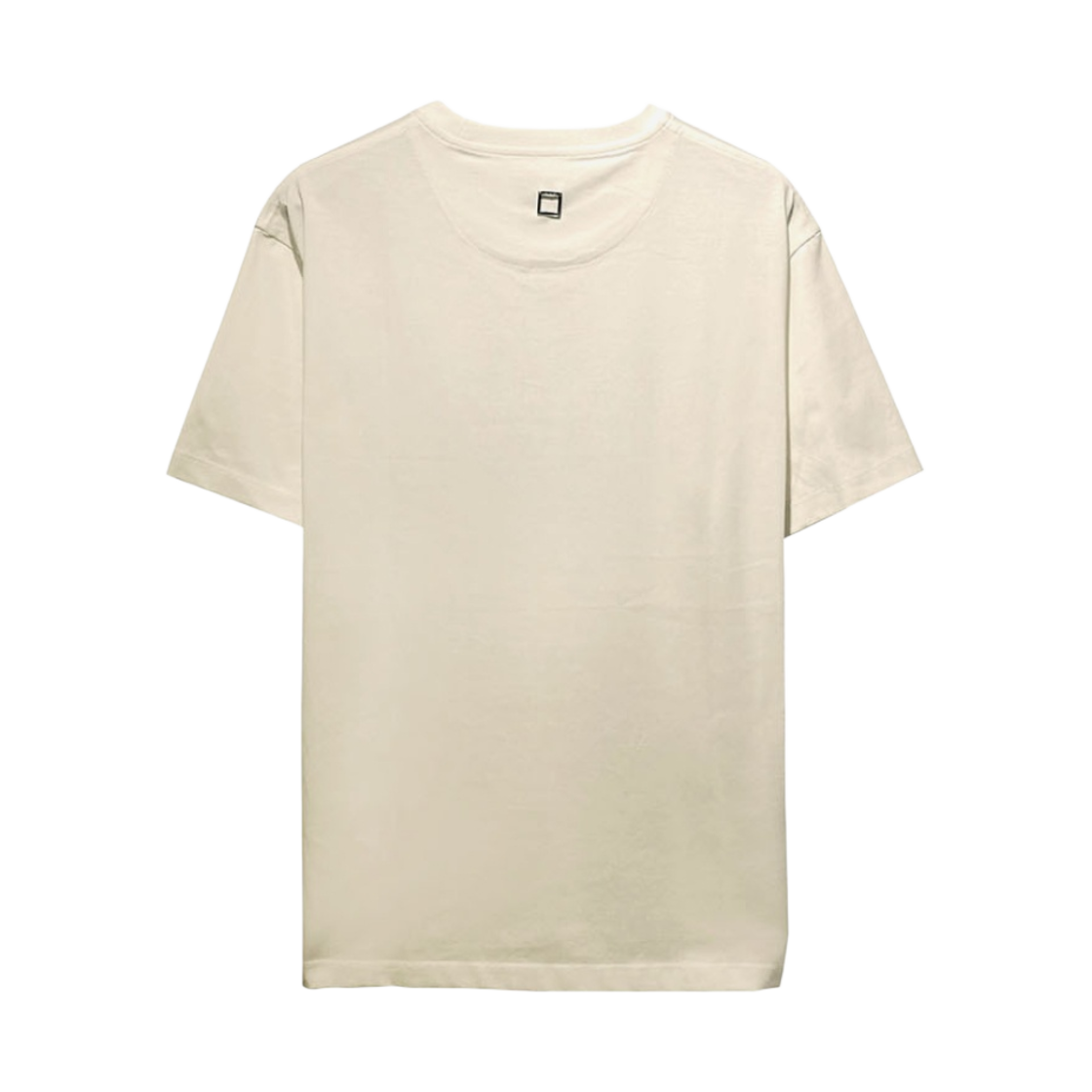 우영미 코튼 리프 프린트 로고 티셔츠 아이보리 - 23SS(Wooyoungmi Cotton Leaf Print Logo T-Shirt Ivory - 23SS) - 2