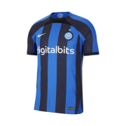 Nike Inter Milan 2022/23 Match Home Dri-Fit ADV Jersey Lyon Blue Black (Non Marking Ver.)