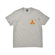 The Real McCoy's Logo Short Sleeve T-Shirt Grey