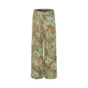 Hono Report Jacquard Cargo Pants Green Garden
