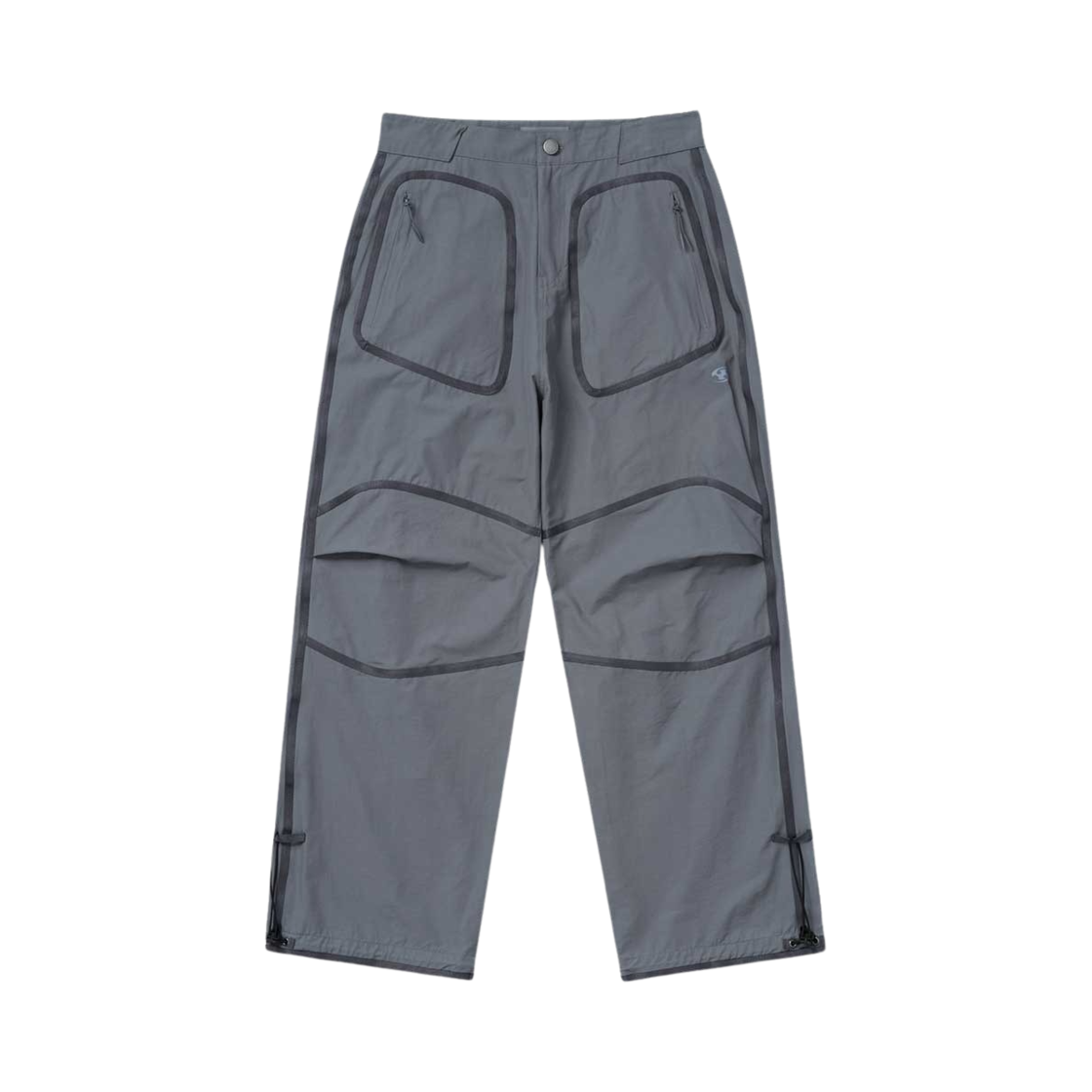 산산기어 웨빙 패치 팬츠 차콜 - 24SS