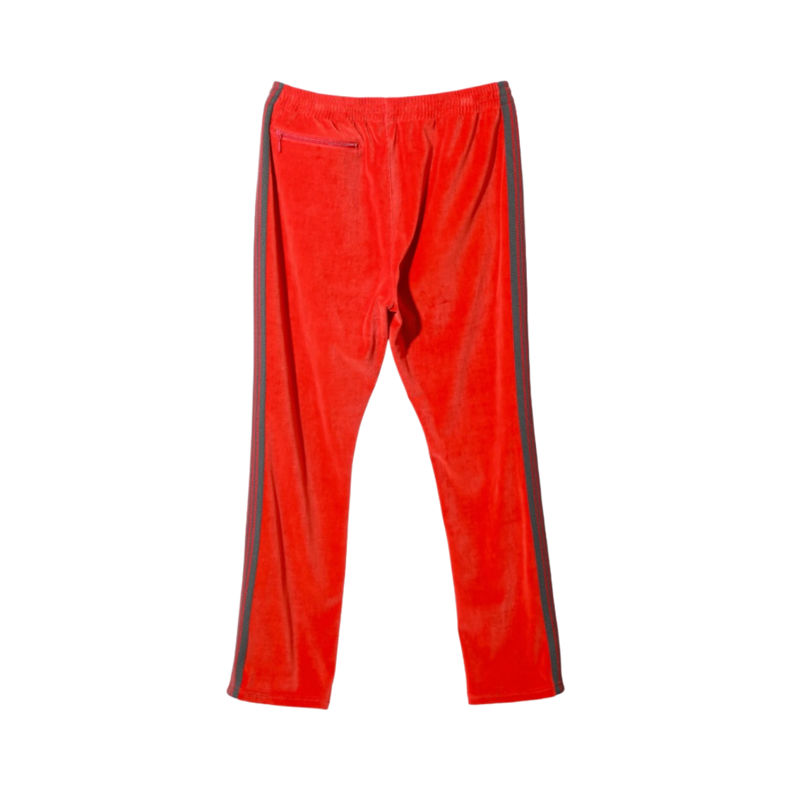 니들스 내로우 트랙 팬츠 C/PE 벨루어 레드(Needles Narrow Track Pants C/PE Velour Red) - 2