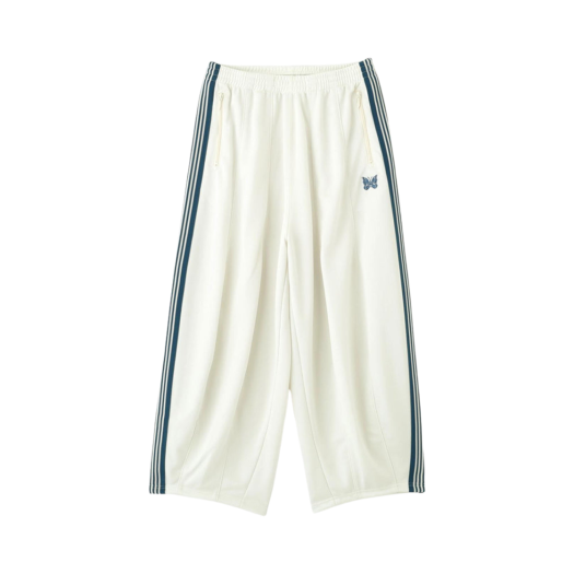 Needles x LHP H.D. Track Pants Poly Smooth White