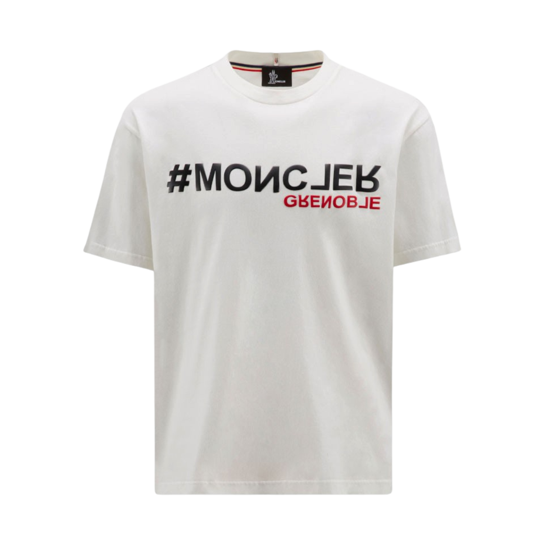 몽클레르 로고 티셔츠 오프 화이트 - 22FW(Moncler Logo T-Shirt Off White - 22FW) - 1