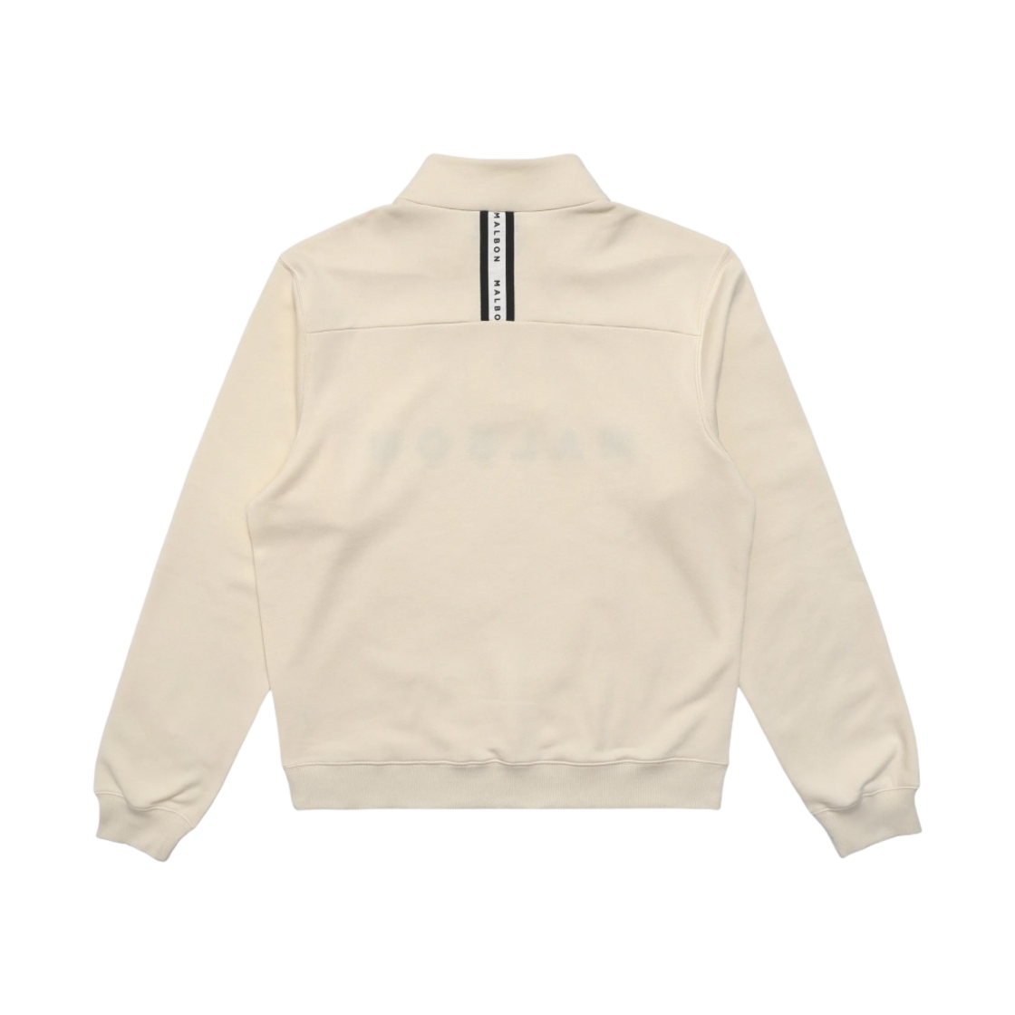 말본 골프 스핀들 1/4 지퍼 풀오버 아이보리(Malbon Golf Spindle 1/4 Zip Pullover lvory) - 2