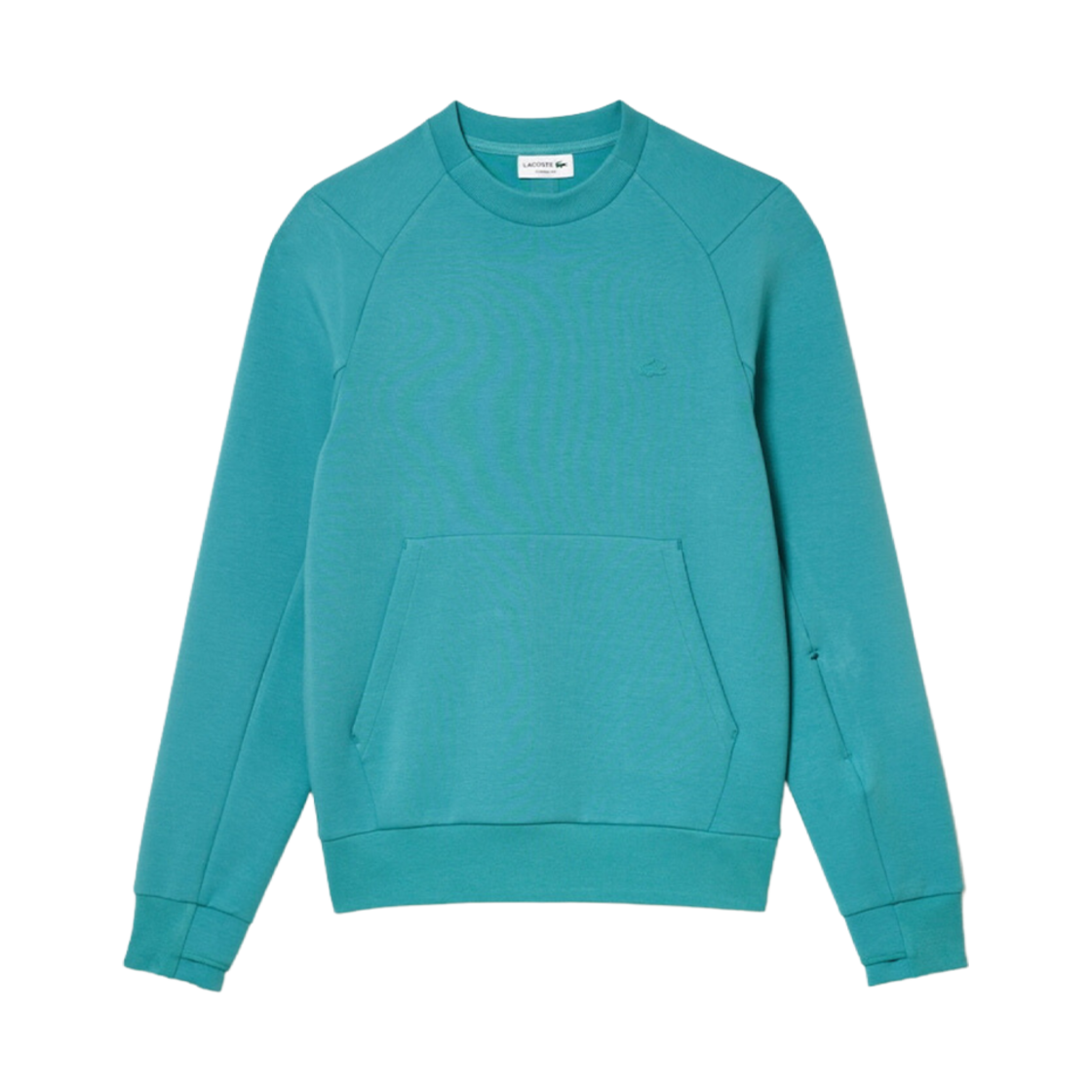 라코스테 액티브 더블 페이스드 크루넥 스웨트셔츠 블루(Lacoste Active Double Faced Crewneck Sweatshirt Blue) - 1