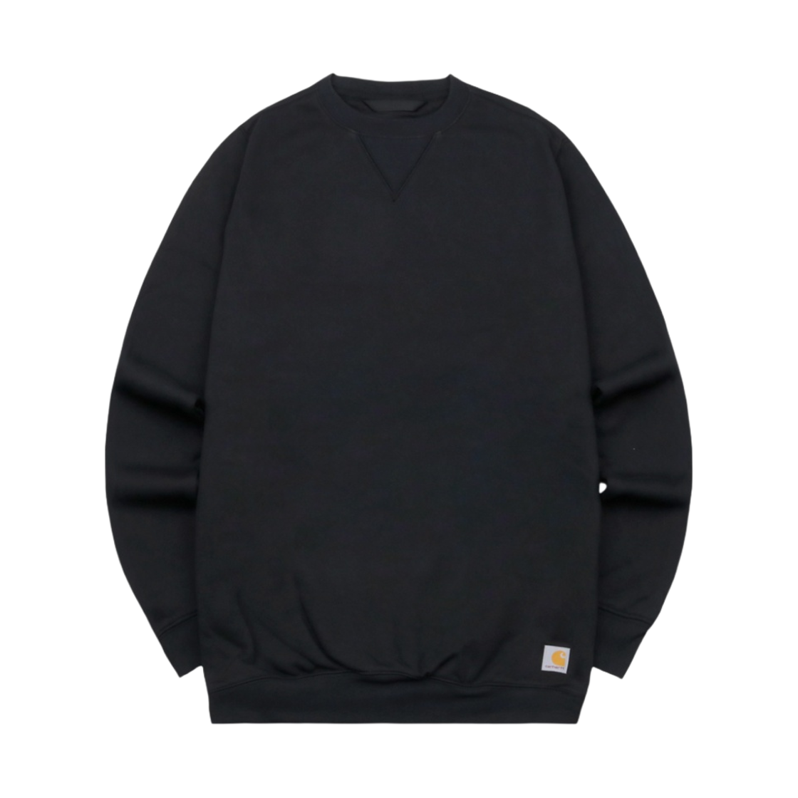 K124-BLK Carhartt Loose Fit Midweight Regular Crewneck Sweatshirt Black