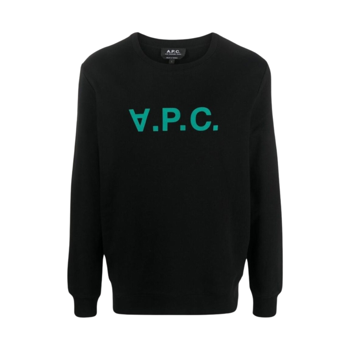 COFAX-H27378-TZH A.P.C. VPC Sweatshirt Black Green