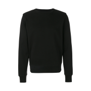 Maison Margiela Elbow Patch Cotton Sweatshirt Black