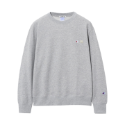 Champion x Satur French Terry Crewneck Sweatshirt Melange Grey