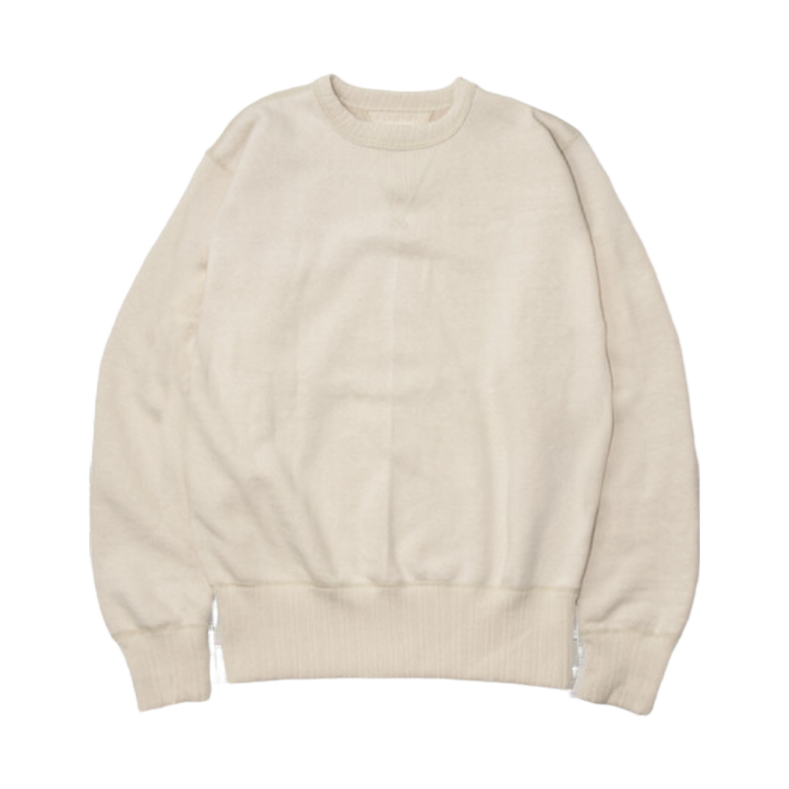 3741-23 Fullcount Double V Set In Sleeve Mother Cotton Ecru