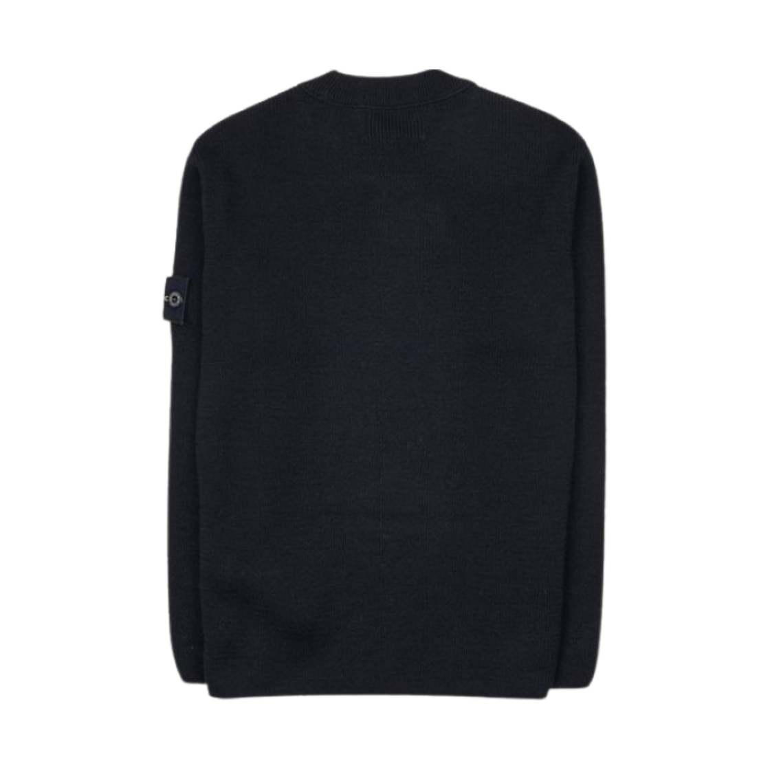 (키즈) 스톤 아일랜드 516C2 와펜 패치 크루넥 니트 블랙 - 23FW((Kids) Stone Island 516C2 Wappen Patch Crewneck Knit Black - 23FW) - 2