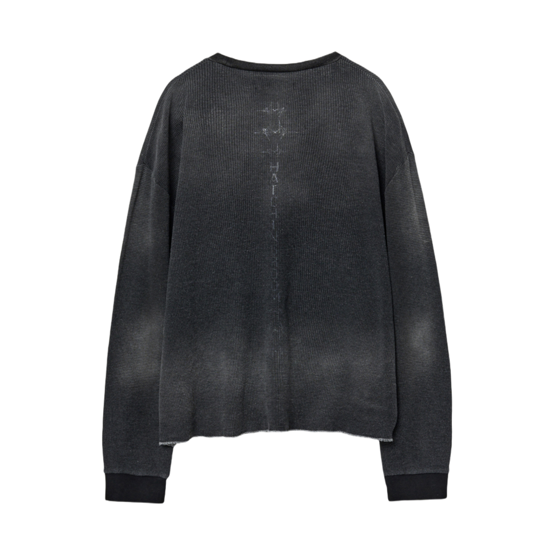 해칭룸 빈티지 써멀 티셔츠 블랙(Hatchingroom VTG Thermal T-Shirt Black) - 2