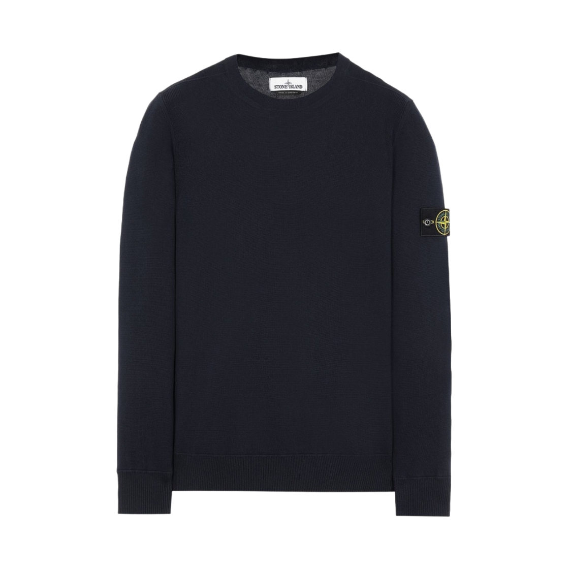 스톤 아일랜드 504B2 크루넥 니트탑 네이비 블루 - 21SS(Stone Island 504B2 Crewneck Knit Navy Blue - 21SS) - 1