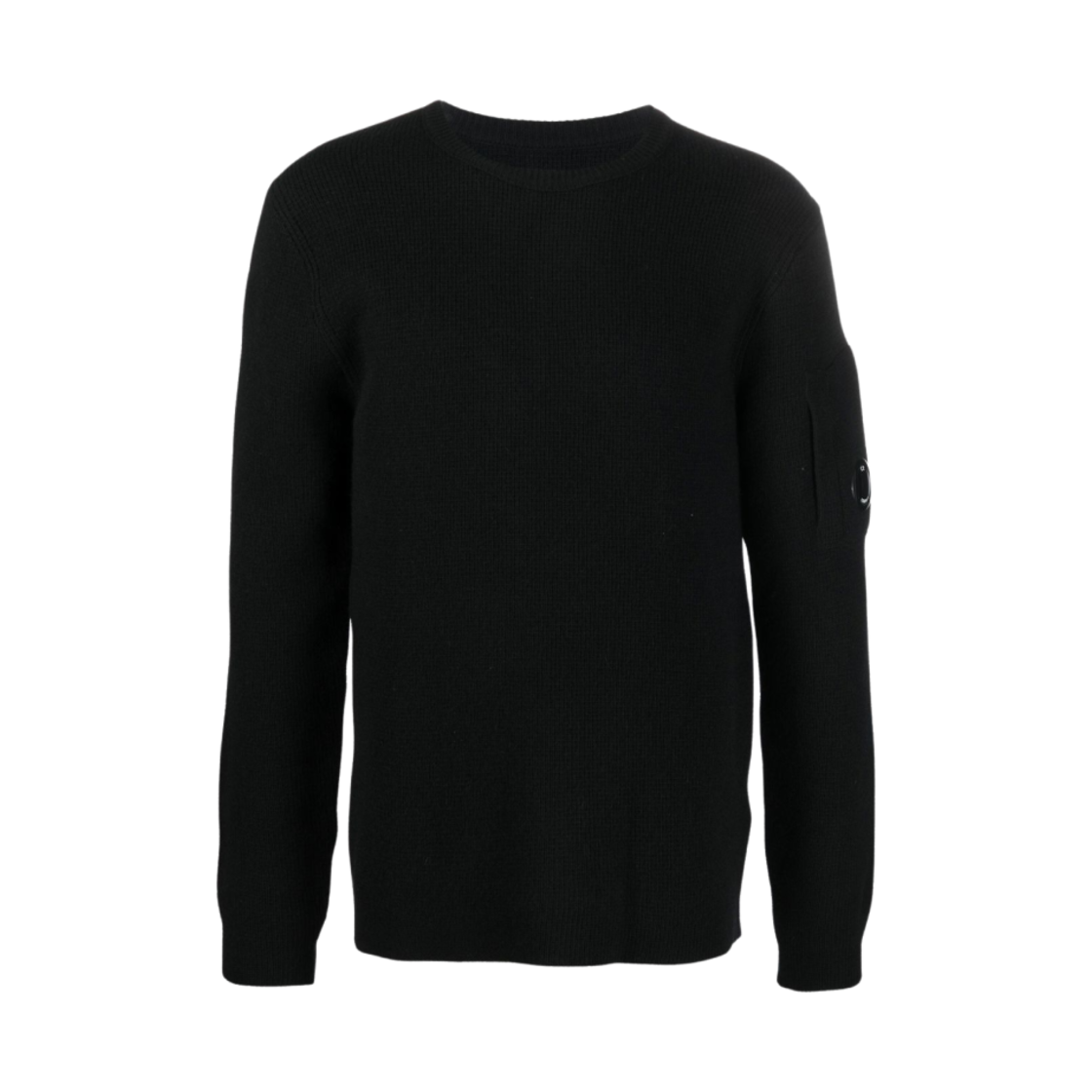 C.P. 컴퍼니 램스울 점퍼 블랙 - 22FW(C.P. Company Lambswool Jumper Black - 22FW) - 1