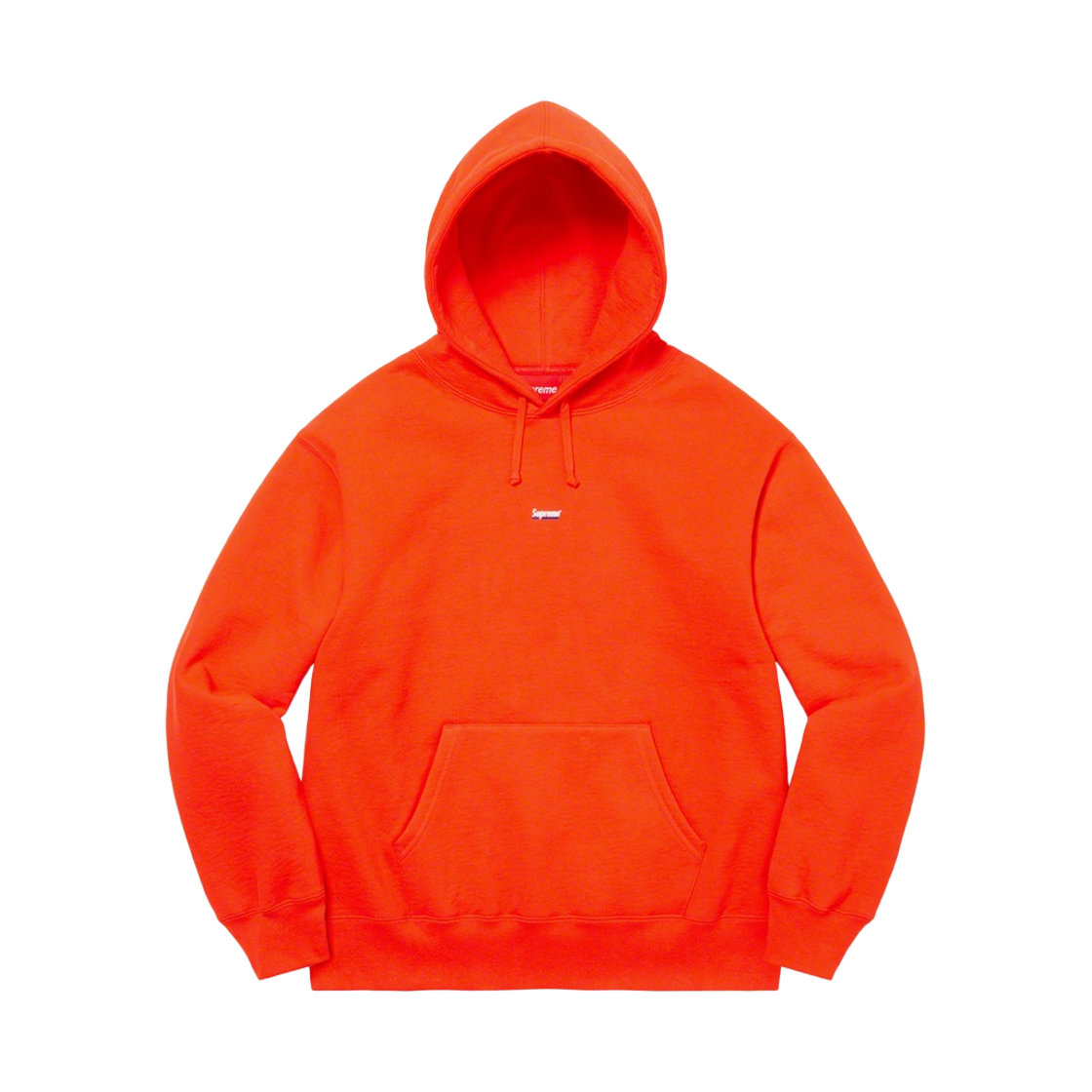 슈프림 언더라인 후드 스웨트셔츠 브라이트 오렌지 - 22FW(Supreme Underline Hooded Sweatshirt Bright Orange - 22FW) - 1