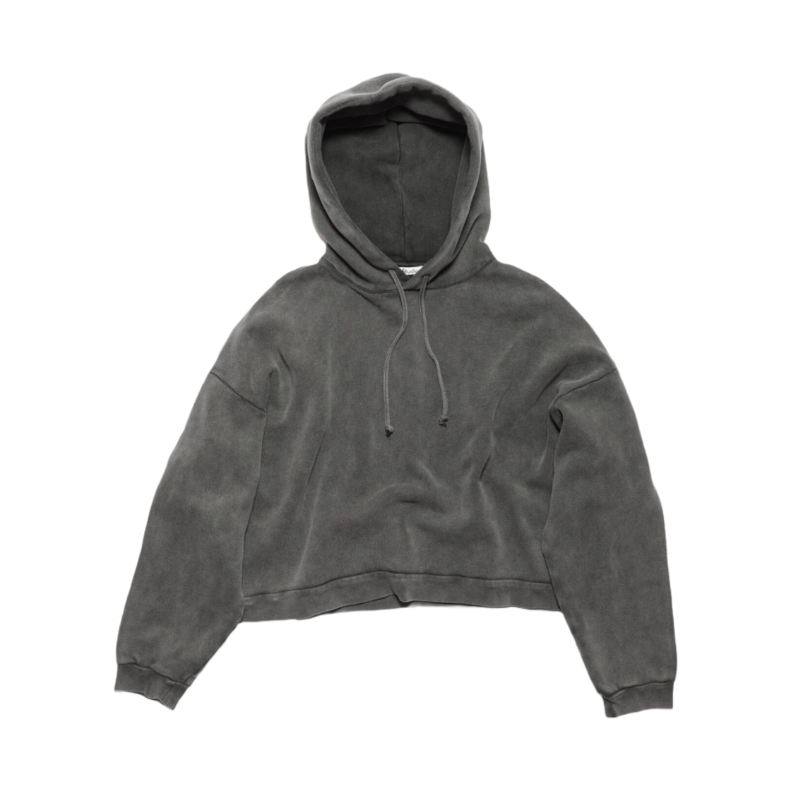 아크네 스튜디오 후드 스웨트셔츠 페이디드 블랙(Acne Studios Hooded Sweatshirt Faded Black) - 1