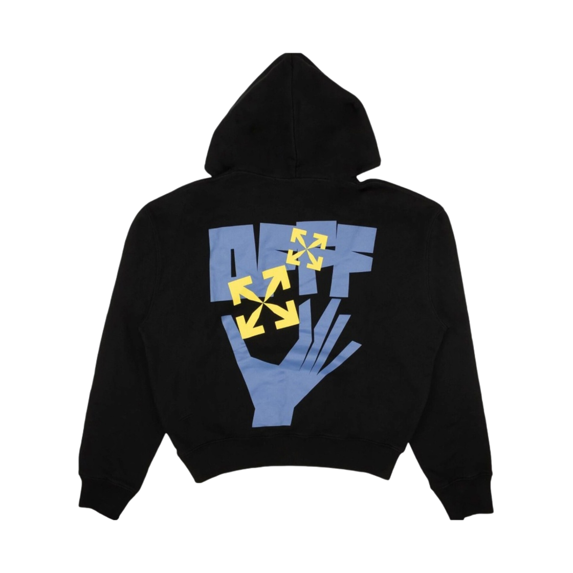 오프화이트 더블 애로우 후드 블랙(Off-White Double Arrow Hoodie Black) - 1