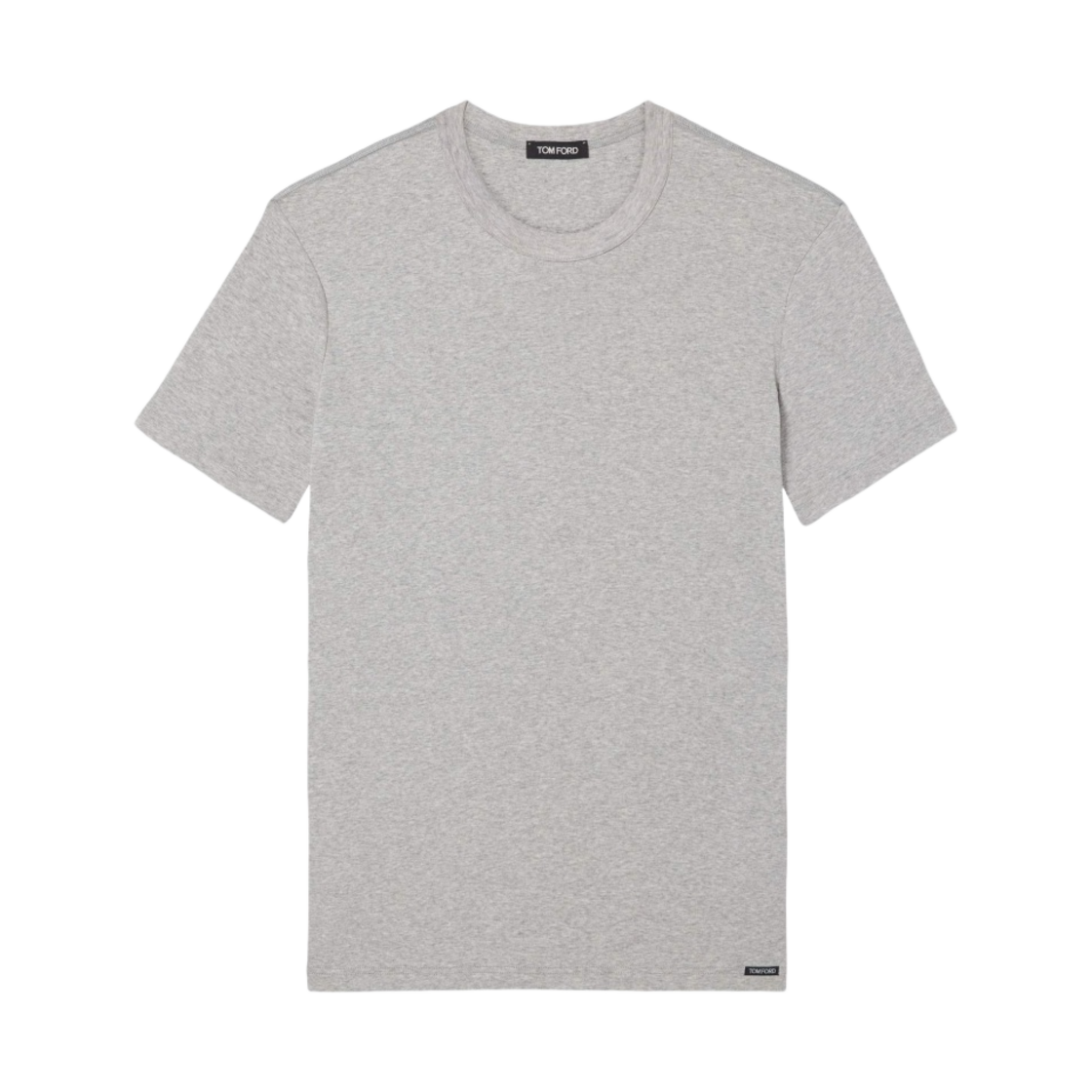 T4M08-104-020 Tom Ford Cotton Crewneck Underwear T-Shirt Grey